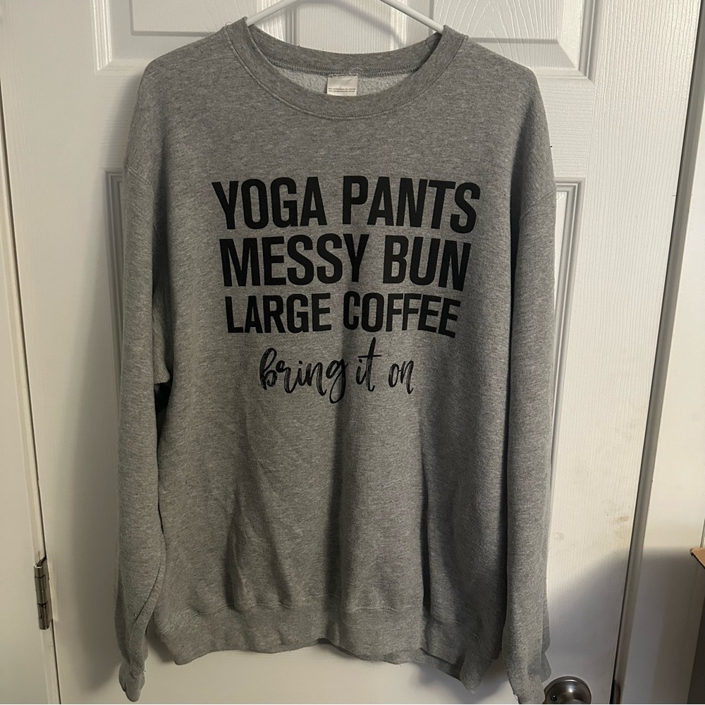 Cozy Graphic Crewneck sweater